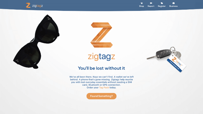 Zigtagz – a website in Xander Gottlieb's design & development portfolio