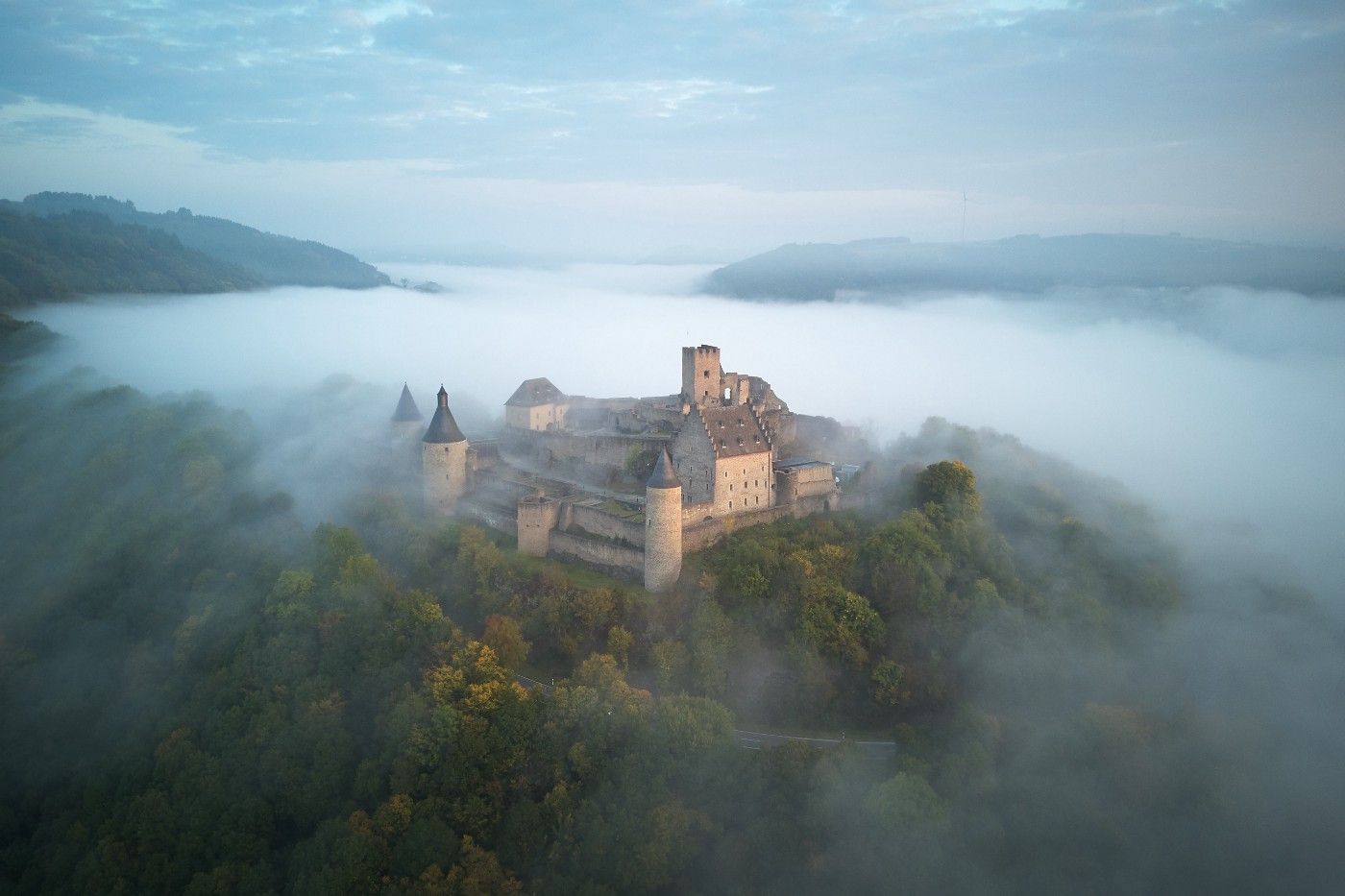 A castle in Luxembourg